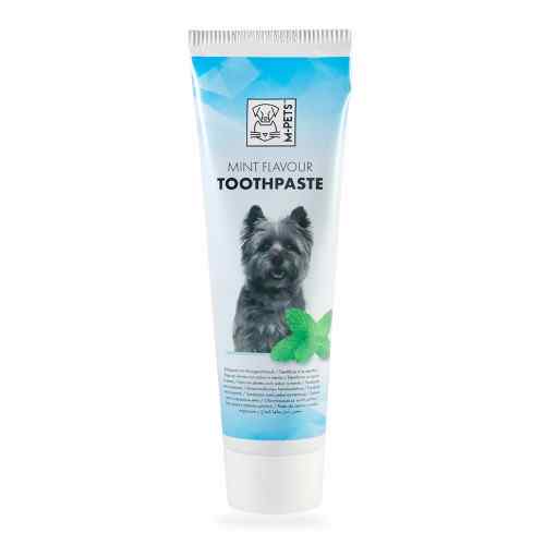 pasta dental sabor a menta para la higiene bucal de perros. pasta dental sabor a menta para la higiene bucal de perros.